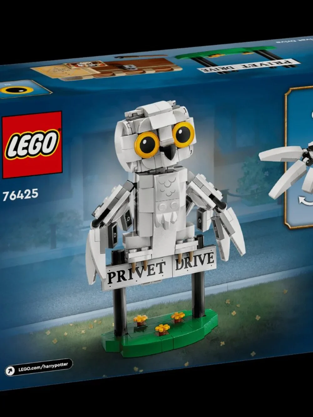 New & Sealed Lego Harry Potter Hedwig at 4 Privet Drive Owl Set 76425